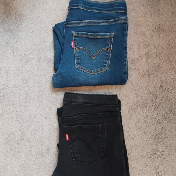 2 Girls Levis Pull-On Jeggings - Picture 1 of 9